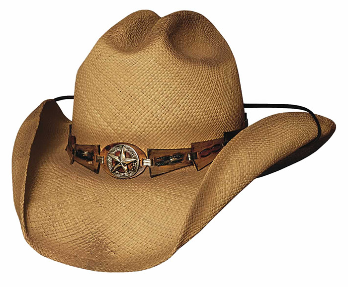 CAPPELLO Paglia Cowboy Rodeo colori zzp hat-041 
